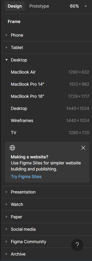 Photo highlighting key aspects of Figma's UI.